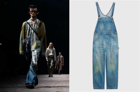 Gucci is selling denim overalls with grass ‘stain effect’ for ,400